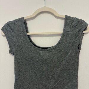 Mossimo Supply Co. Charcoal Short Sleeve Tee